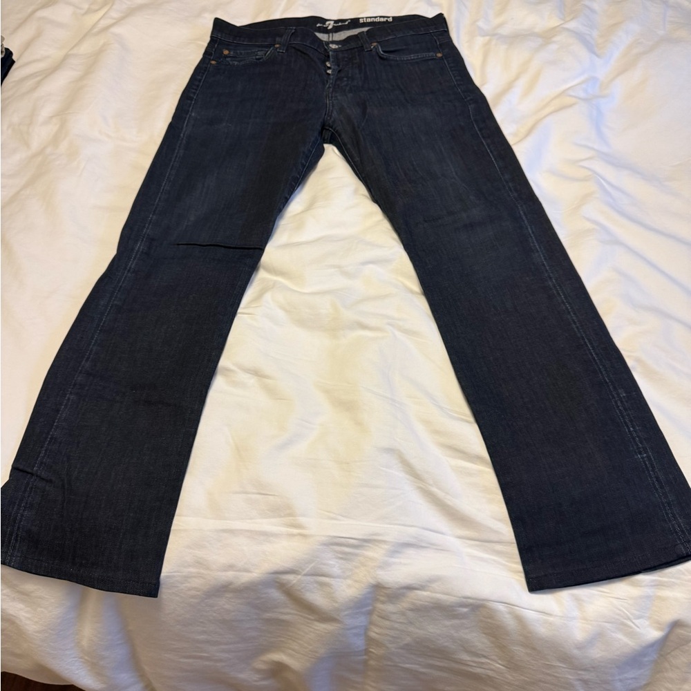 7 For All Mankind Men's Jeans - Deep Indigo